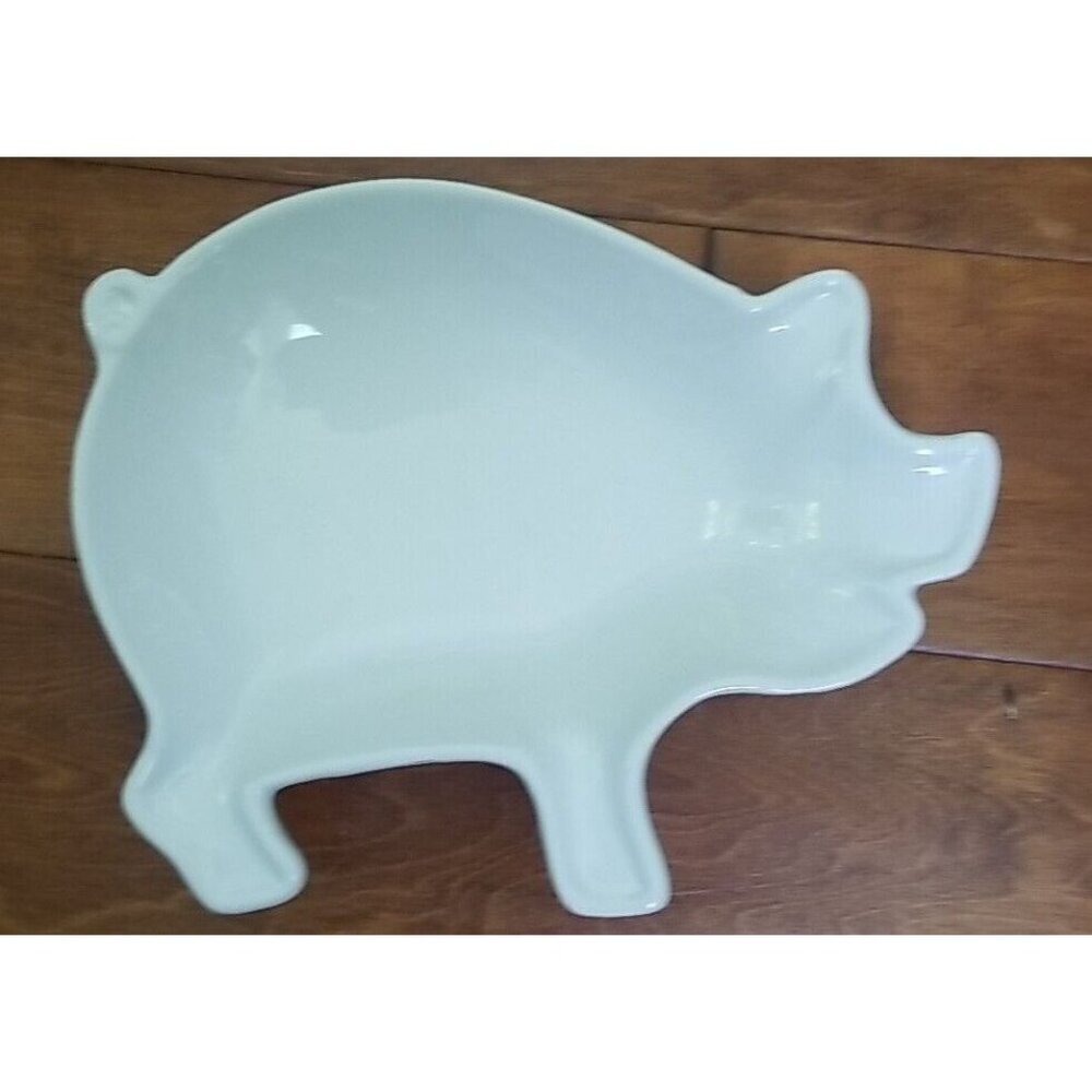 PIG OUT CERAMIC SNACK BOWL/ JEWELRY TRAY 20 OZ